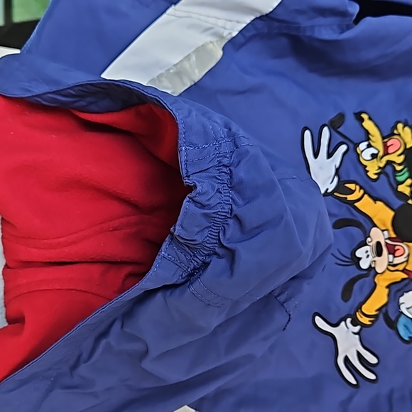 Mickey Mouse  & Friends Disney Warm Hooded Fleece Kids Jacket - Picture 10 of 17